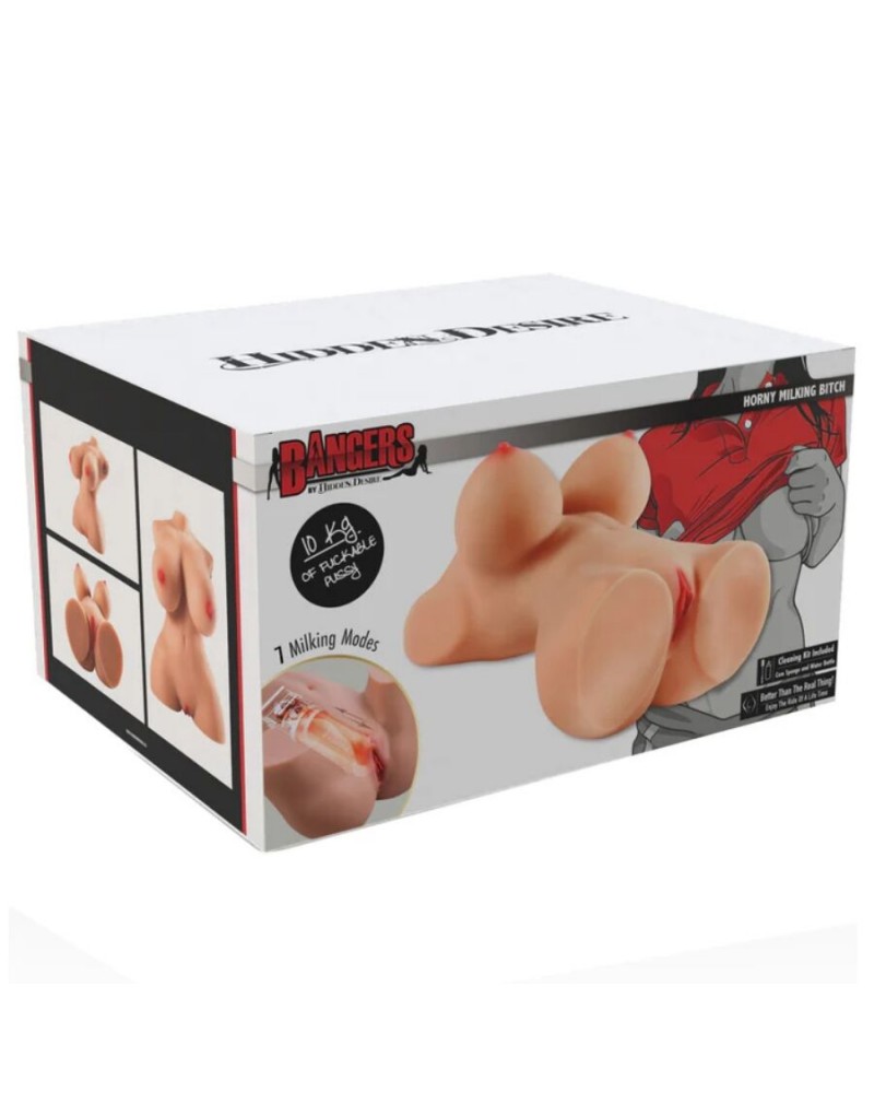 DESIDERIO NASCOSTO - TORSO DI CAGNA DA MUNGITURA ECCITATA MASTURBATORE FEMMINILE 10 KG