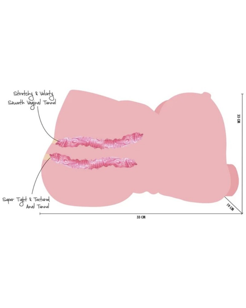 HIDDEN DESIRE - BIG FAT BANGING BABE TORSO MASTURBATORE FEMMINILE 10 KG