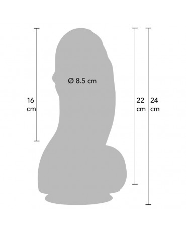 HIDDEN DESIRE - INFERNO DILDO FAT BOYS 22 CM 2
