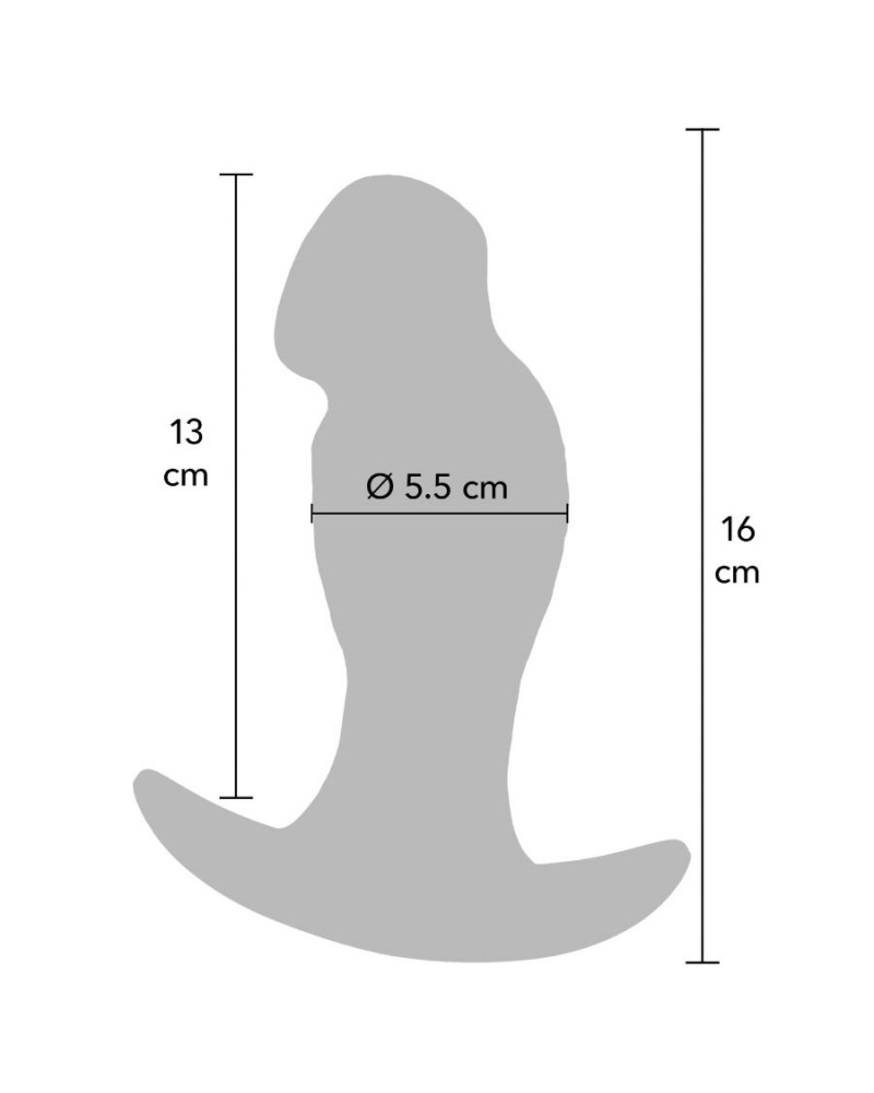 HIDDEN DESIRE - INFERNO REALISTICO DILATATORE ANALE 16 CM