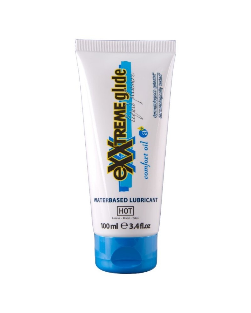 HOT - EXXTREME GLIDE LUBRIFICANTE A BASE D'ACQUA + OLIO COMFORT A+ 100 ML