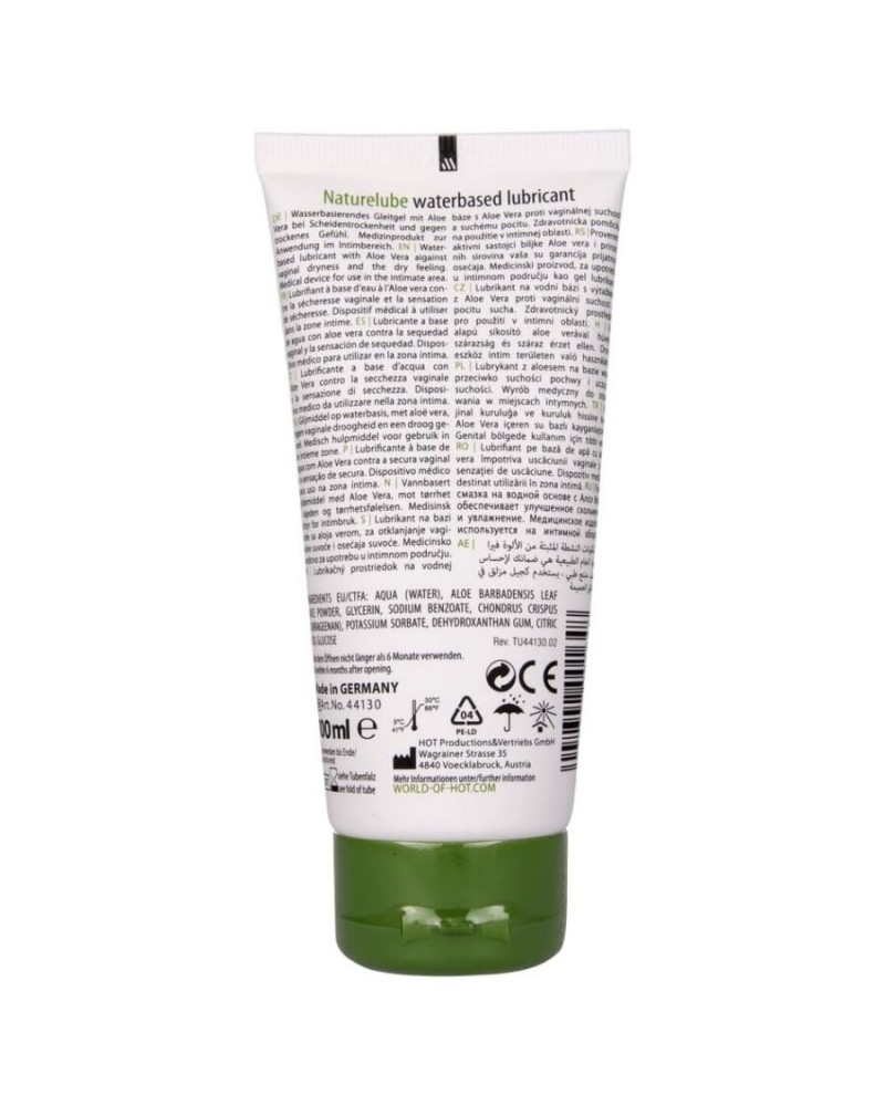 HOT - NATURE LUBE A BASE D'ACQUA DI ALOE VERA 100 ML