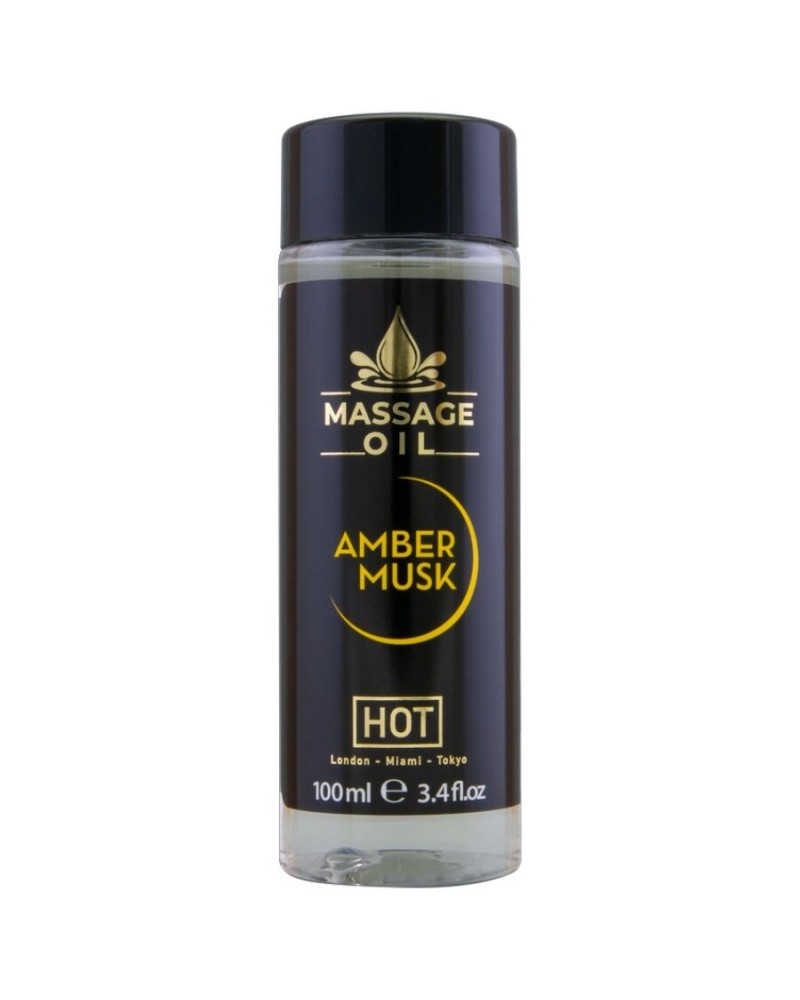 HOT - OLIO DA MASSAGGIO AMBRA E MUSCHIO 100 ML