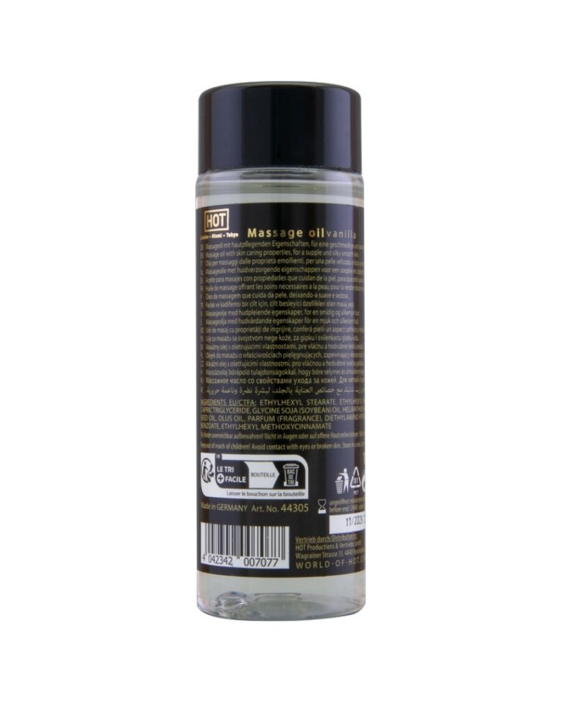 HOT - OLIO DA MASSAGGIO VANIGLIA 100 ML