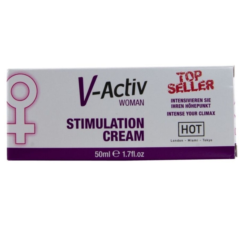 HOT - V-ACTIV CREMA STIMOLANTE DONNA 50 ML