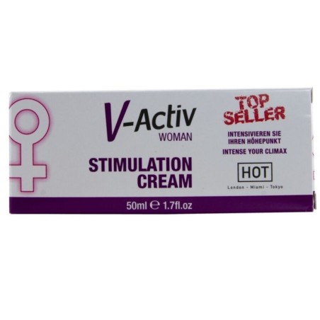 HOT - V-ACTIV CREMA STIMOLANTE DONNA 50 ML