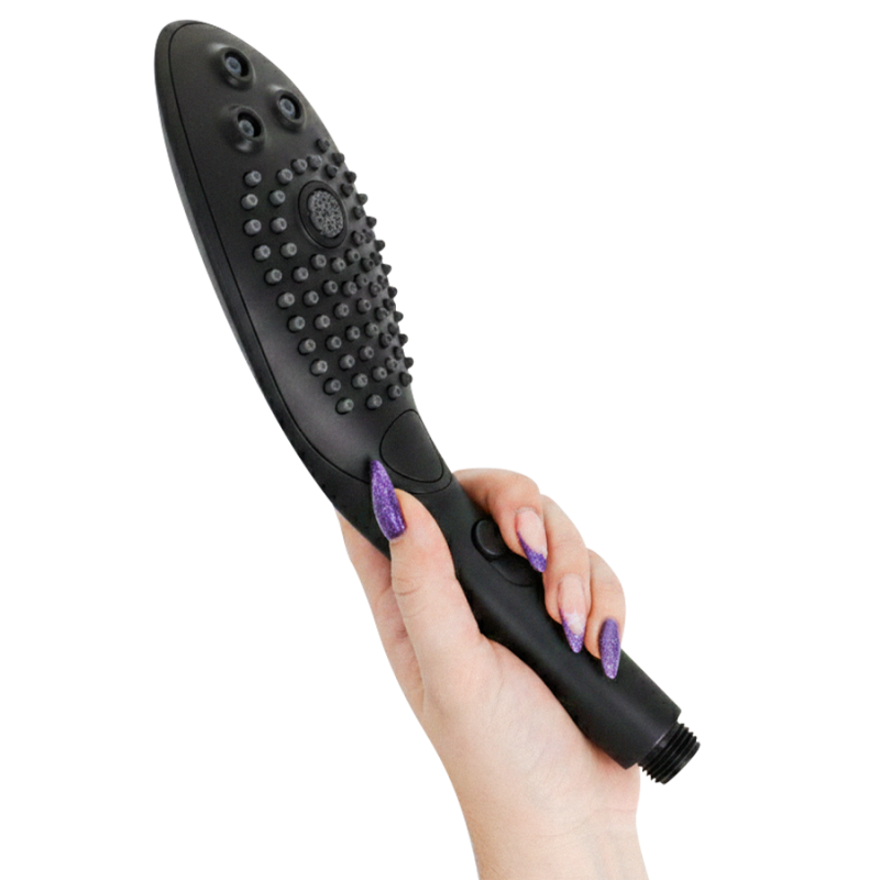 WOMANIZER - SOFFIONE DOCCIA STIMOLANTE CLITORIDEO WAVE NERO