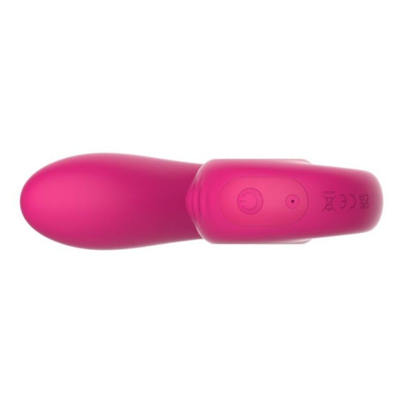 SNAIL VIBE - VIBRATORE ROSA GIZI LITE DOPPIO PUNTO G E CLITORIDEO