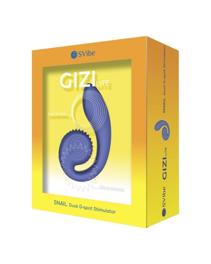 SNAIL VIBE - VIBRATORE VIOLA GIZI LITE DOPPIO PUNTO G E CLITORIDEO