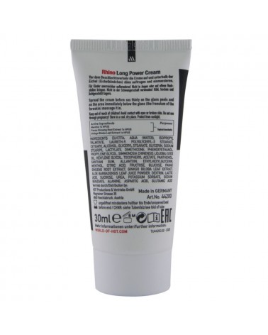 HOT - RHINO LONG POWER CREAM 30 ML