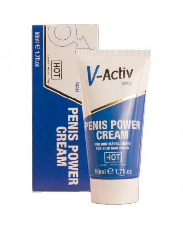 HOT - V-ACTIV PENIS POWER CREAM PER UOMO 50 ML