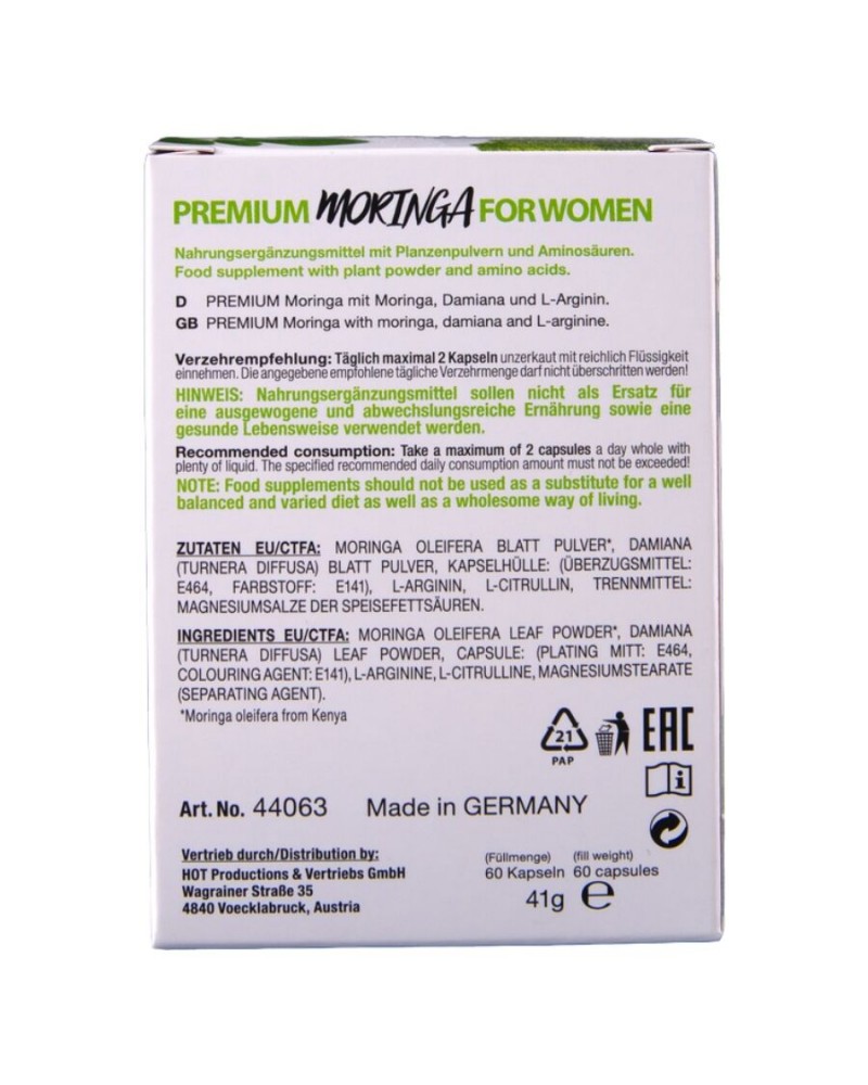 HOT - MORINGA DONNE CAPPELLINI DONNA 60 UNITÀ