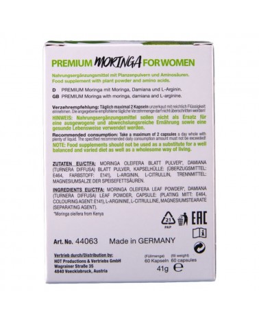 HOT - MORINGA DONNE CAPPELLINI DONNA 60 UNITÀ