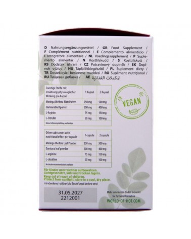 HOT - MORINGA DONNE CAPPELLINI DONNA 60 UNITÀ