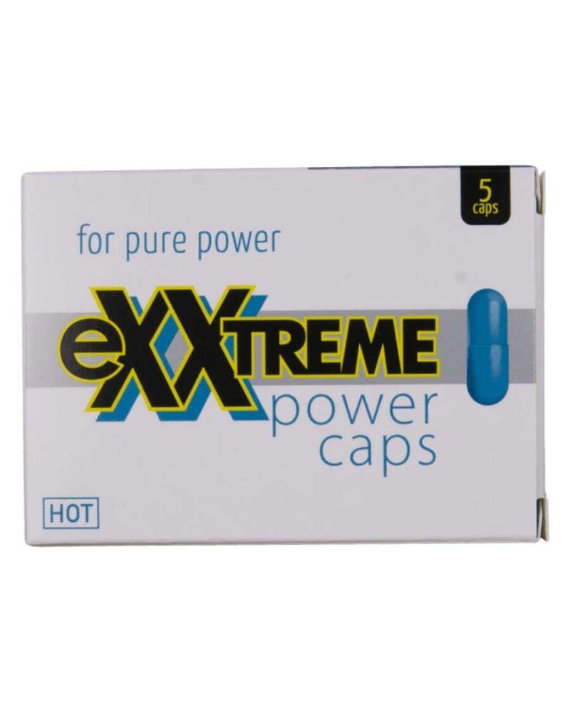 HOT - EXXTREME POWER CAPS UOMO 5 UNITÀ
