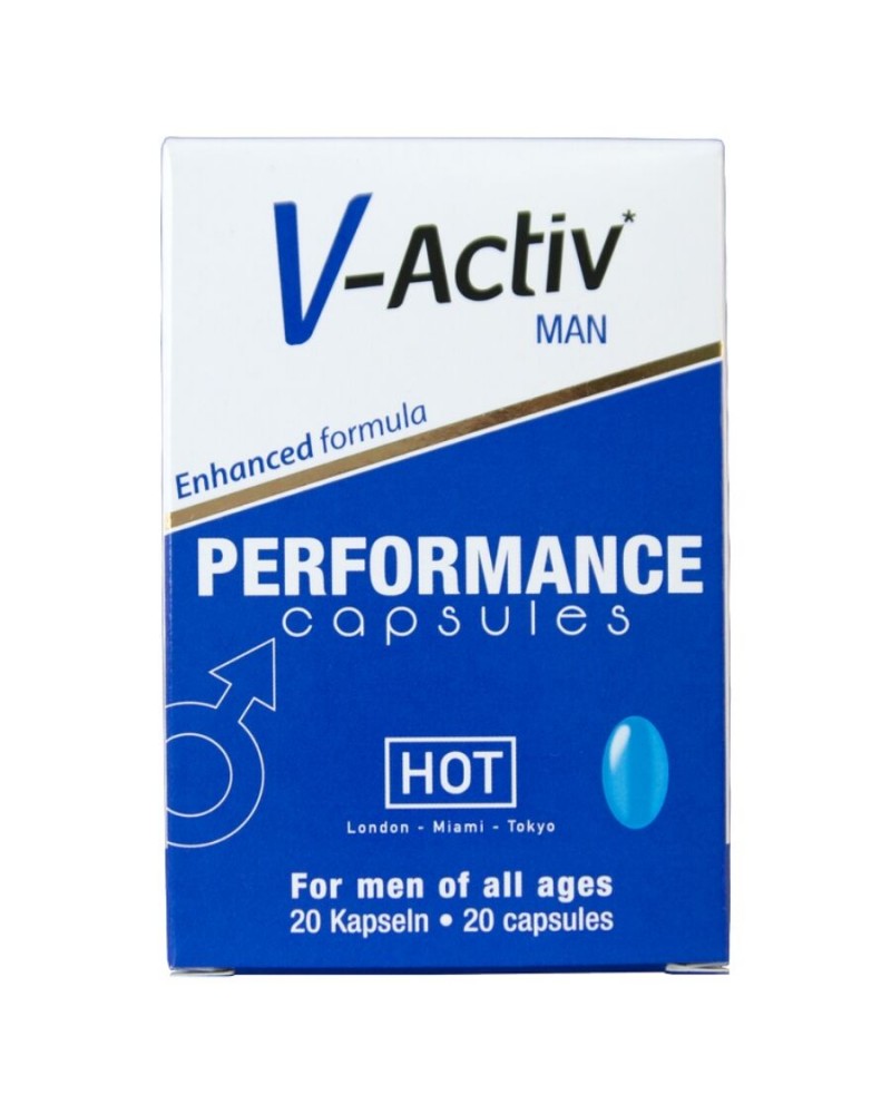 HOT - V-ACTIV CAPS UOMO 20 UNITÀ