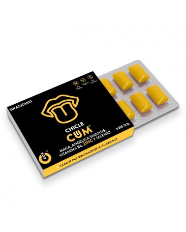 WUG SEX SENSE - AUMENTATORE DI SPERMA E POTENZIATORE DI SAPORE DI SPERMA DI BANANA 1 X 8 UNITÀ