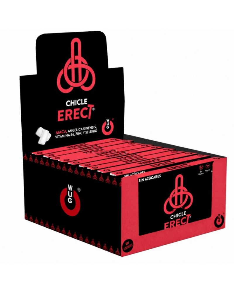 WUG SEX SENSE - POTENZIATORE DELL'EREZIONE  ESPOSITORE 12 X 8 UNITÀ