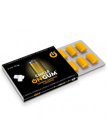 WUG GUM - ON CON CAFFEINA, GINSENG E GOMMA DI GUARANÀ 1 X 8 UNITÀ