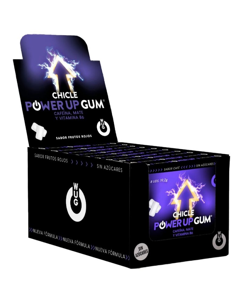 WUG POWER UP - ENERGY BOOST E POTENZIATORE DI CONCENTRAZIONE  ESPOSITORE 12 X 8 UNITÀ