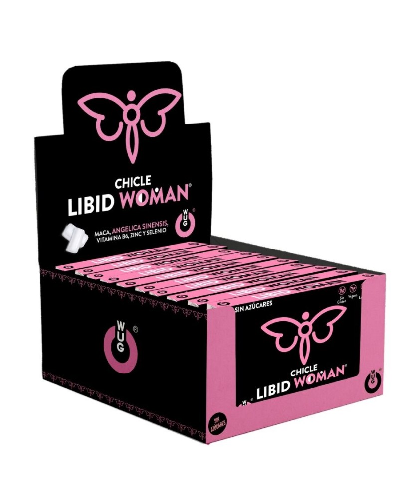 WUG SEX SENSE - POTENZIATORE DELLA LIBIDI FEMMINILE  ESPOSITORE 12 X 8 UNITÀ