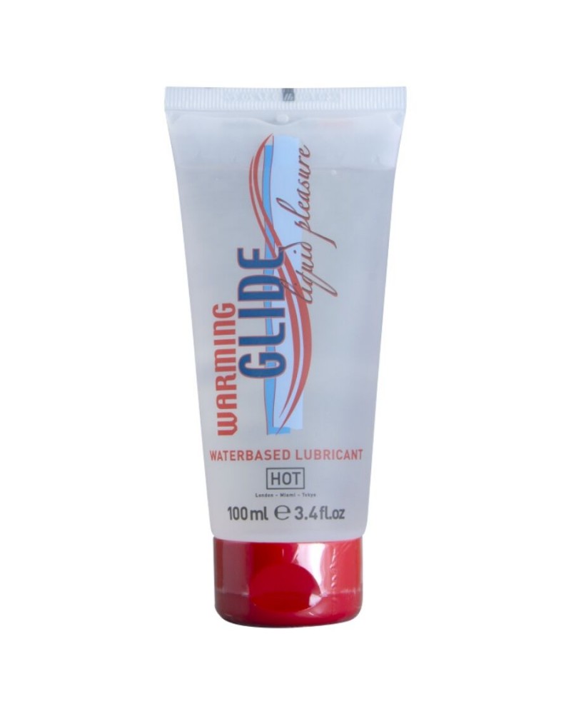 HOT - LUBRIFICANTE LIQUIDO E RISCALDANTE A BASE D'ACQUA 100 ML
