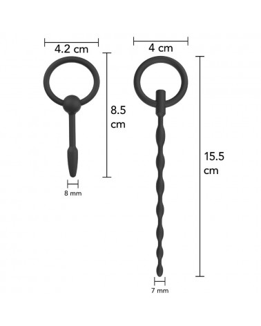 HIDDEN DESIRE - EXTREME STARTER SET DI PLUG URETRALI 2 UNITÀ