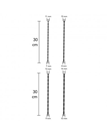 HIDDEN DESIRE - EXTREME ADVANCED SET DI DILATATORI URETRALI 4 UNITÀ