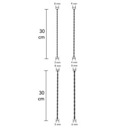 HIDDEN DESIRE - EXTREME STARTER SET DI DILATATORI URETRALI 4 UNITÀ 2