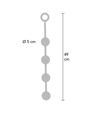 HIDDEN DESIRE - EXTREME SFERE ANALI PESANTI XL