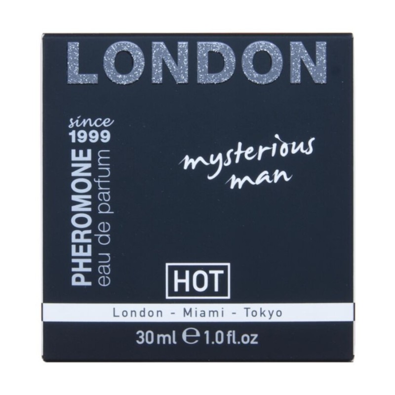 HOT - PROFUMO AI FEROMONI LONDRA UOMO MISTERIOSO 30 ML