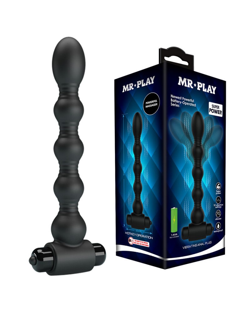 MR PLAY - MASSAGGIATORE ANALE VIBRANTE