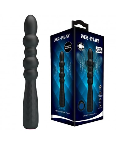 MR PLAY - PLUG ANALE VIBRANTE FLESSIBILE