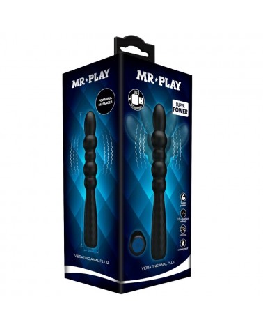 MR PLAY - PLUG ANALE VIBRANTE FLESSIBILE