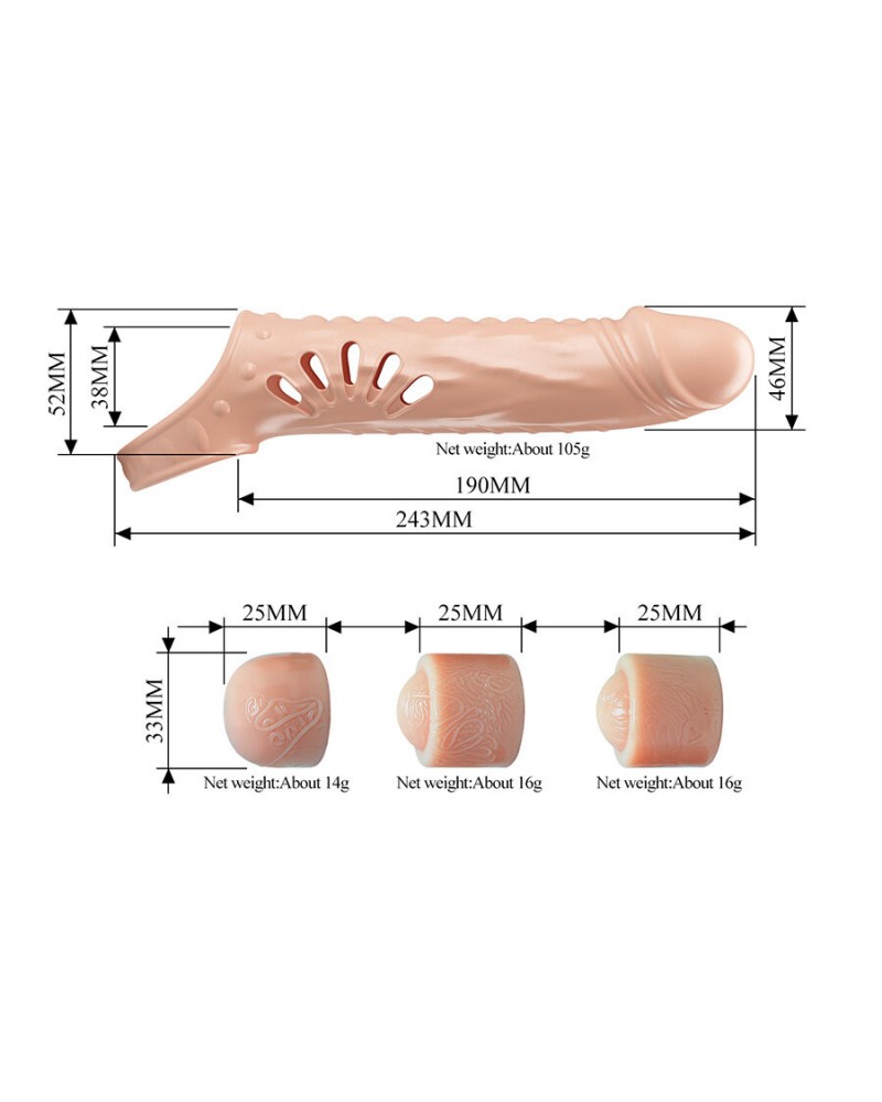 PRETTY LOVE - GUAINA PER PENE CON ESTENSORI