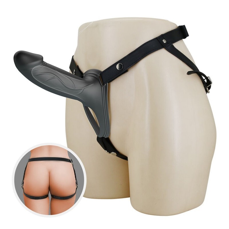 PRETTY LOVE - LANDON NERO VIBRANTE STRAP-ON