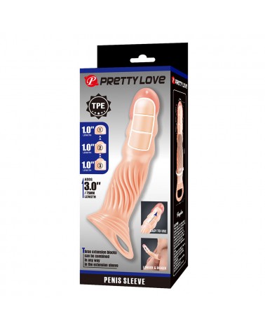PRETTY LOVE - GUAINA PER PENE TESTURIZZATA CON ESTENSORI
