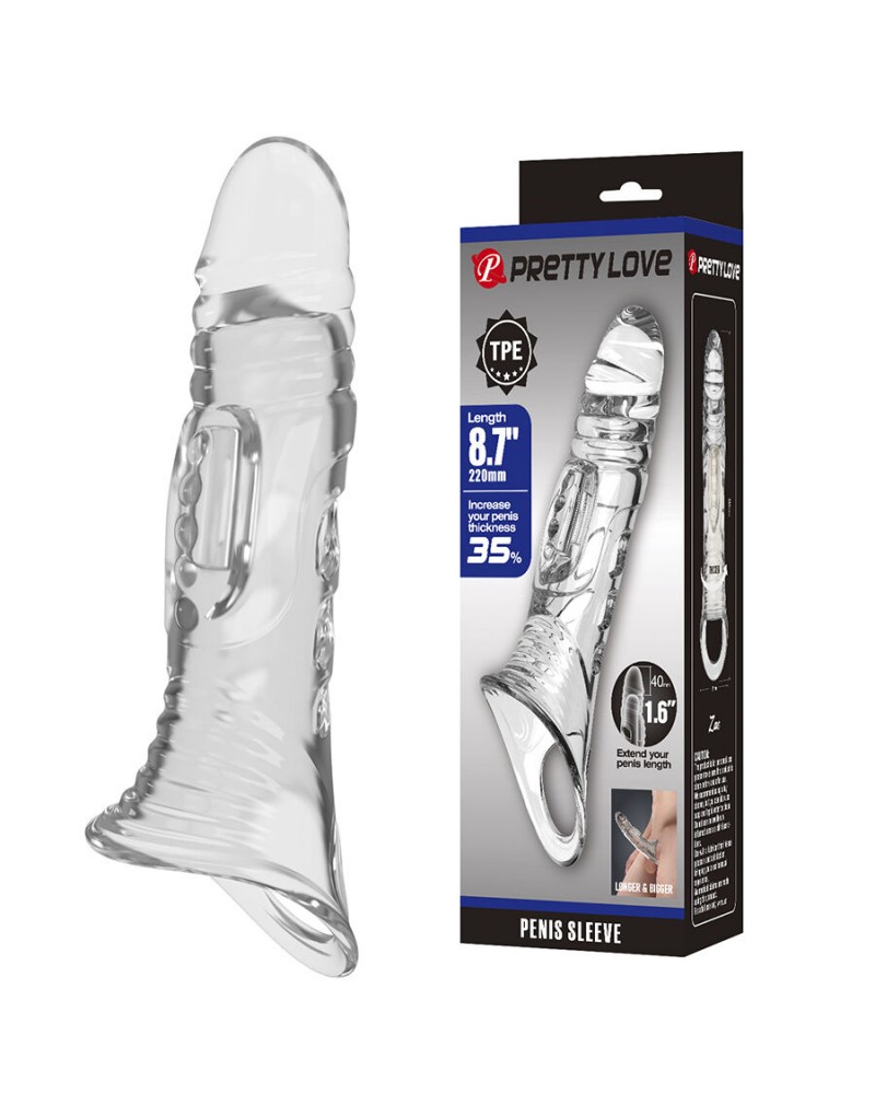 PRETTY LOVE - COPERTURA TRASPARENTE PER PENE