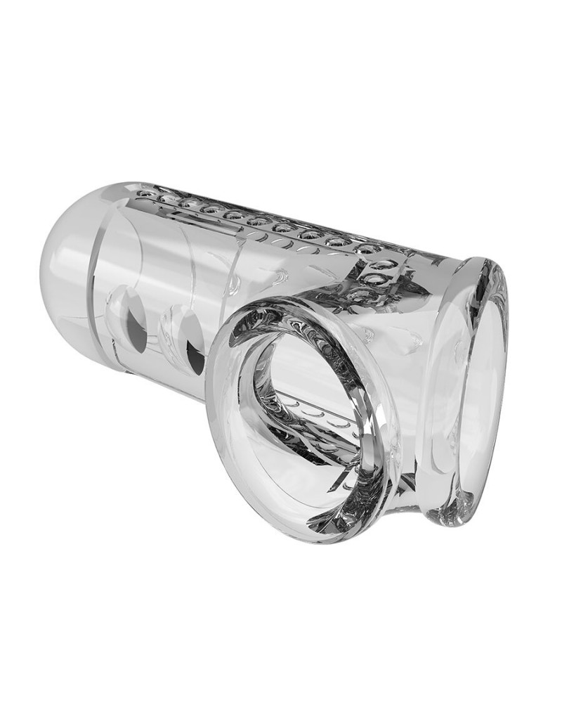 PRETTY LOVE - GUAINA PER PENE TRASPARENTE CON TEXTURE