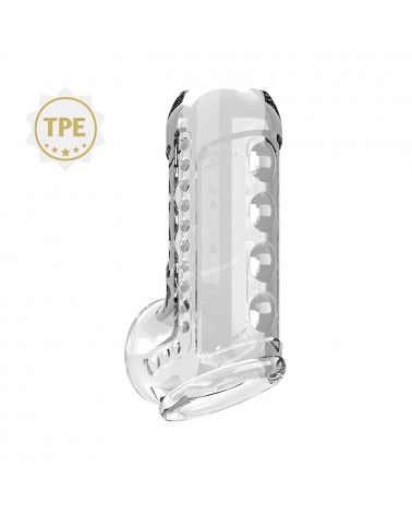 PRETTY LOVE - GUAINA PER PENE TRASPARENTE CON TEXTURE