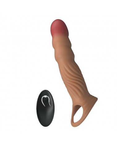 PRETTY LOVE - GUAINA PER PENE TESTURIZZATA CON VIBRAZIONE E TELECOMANDO