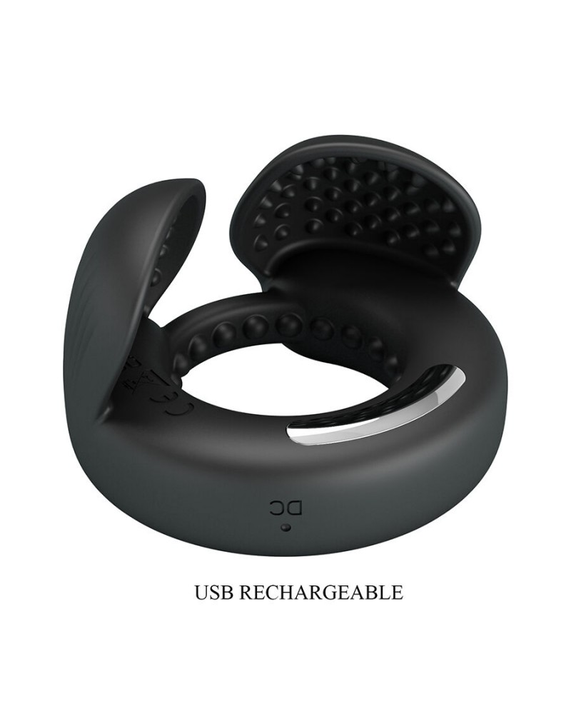 PRETTY LOVE - QUENTIN ANELLO PER PENE CON STIMOLATORE TESTICOLARE