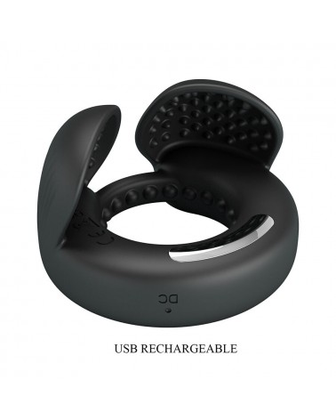 PRETTY LOVE - QUENTIN ANELLO PER PENE CON STIMOLATORE TESTICOLARE