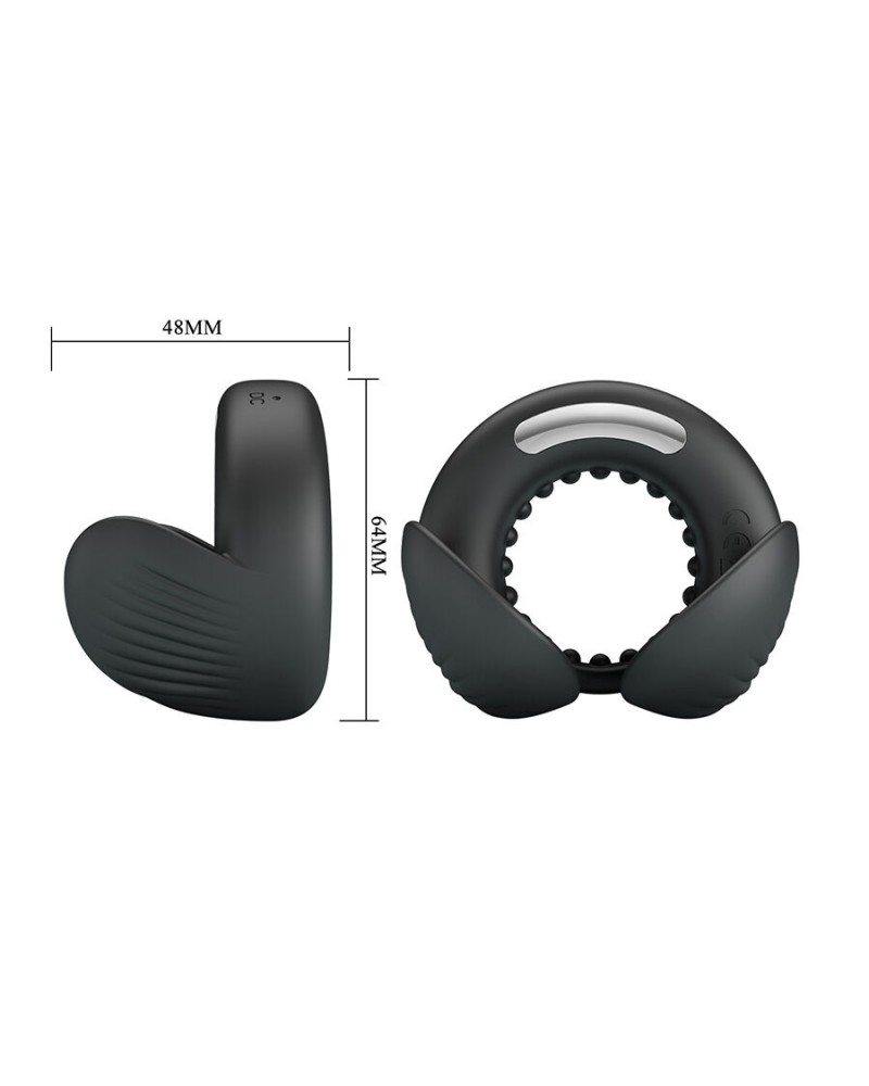 PRETTY LOVE - QUENTIN ANELLO PER PENE CON STIMOLATORE TESTICOLARE