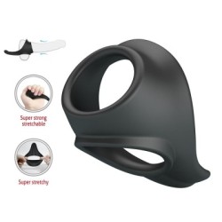 CRAZY BULL - ZADOK ANELLO ERGONOMICO CON STIMOLATORE PERINEALE 2