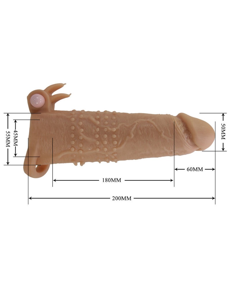 PRETTY LOVE - QUILLON GUAINA PER PENE CON STIMOLATORE CLITORIDEO E VIBRAZIONE