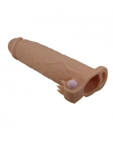 PRETTY LOVE - XERXES GUAINA PER PENE CON STIMOLATORE CLITORIDEO E VIBRAZIONE