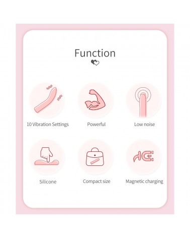 PRETTY LOVE - KISELL VIBRATORE ROSA PER PUNTO G