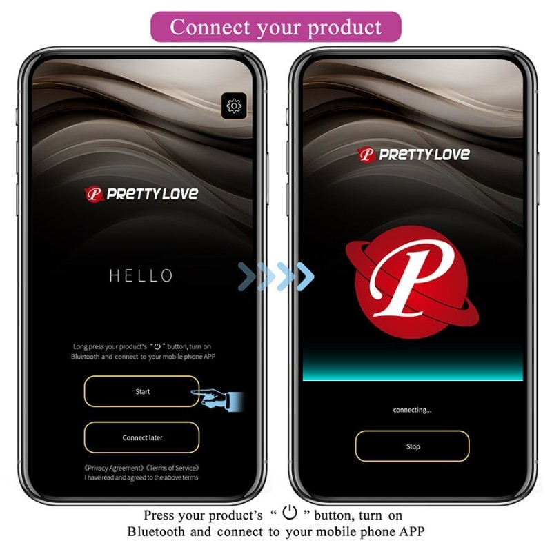 PRETTY LOVE - DORA VIBRATORE INVISIBILE CON APP GRATUITA