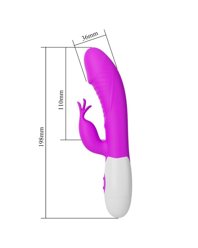 PRETTY LOVE - RASMUSSEN VIBRATORE PUNTO G VIOLA